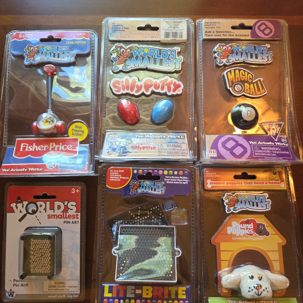 Fisher-Price World's Smallest Toy Collections